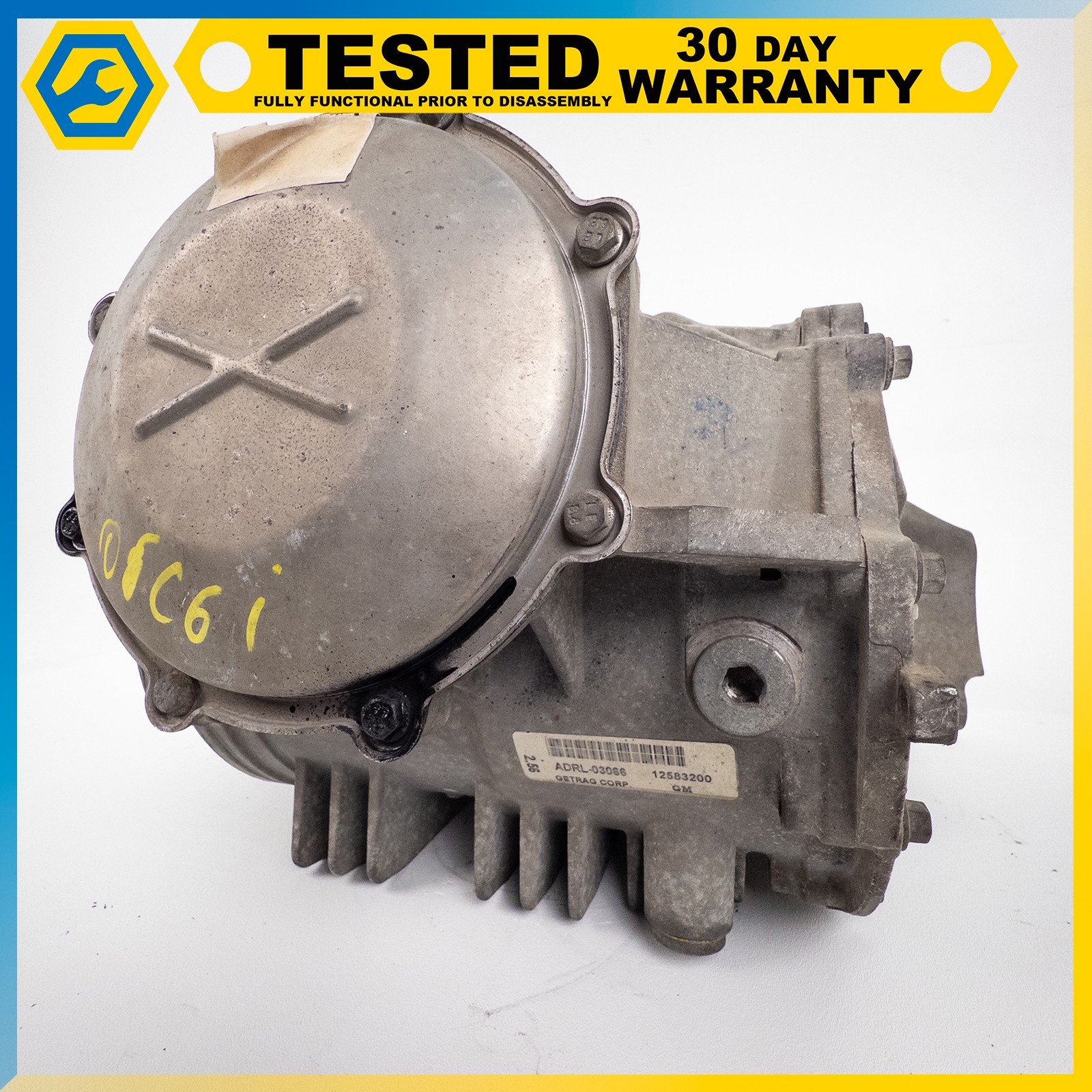 05-13 CHEVROLET CORVETTE C6 REAR DIFFERENTIAL CARRIER ASSEMBLY 2.56 RATIO OEM