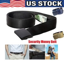 Travel Security Money Belt with Hidden Pocket Anti-Theft Hidden Waist Money Belt
