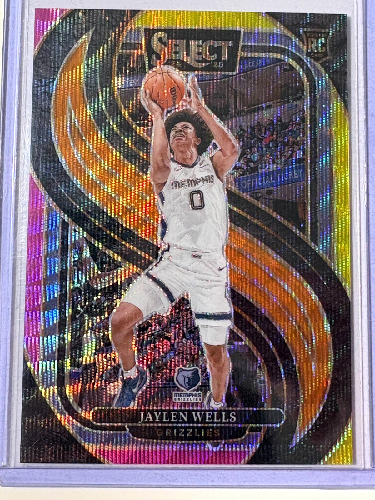 Jaylen Wells 2024-25 Select Multi Wave Prizms #188 (RC) Memphis Grizzlies 13/20