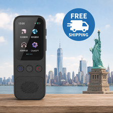 Portable AI Voice Translator Device with ChatGPT, Real-Time Multi-Language Trans
