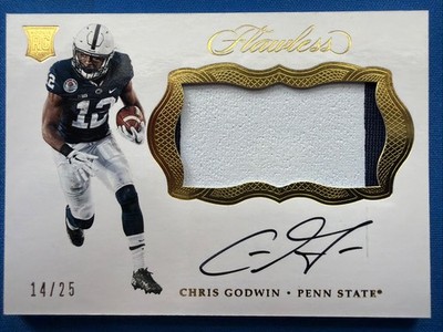 2017 Chris Godwin Flawless Auto RPA /25 Rookie RC