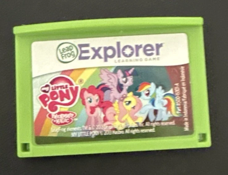 4 Leap Frog LeapPad Explorer Learning Game lot  Scoobydoo My Little Pony Pet Pal - Image 4 of 4