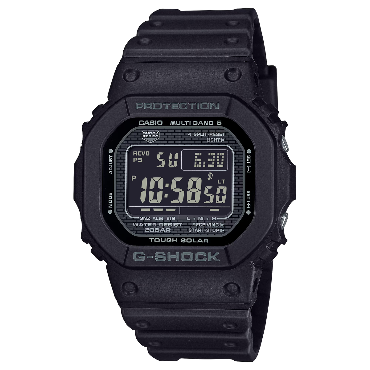 G-Shock GW5000HS-1 Tough Solar Multi-Band 6 Digital Black Square
