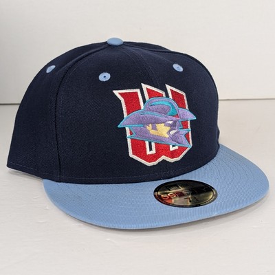 Wichita Wranglers New Era 59Fifty Fitted Hat 7 3/4 Blue Minor League Baseball