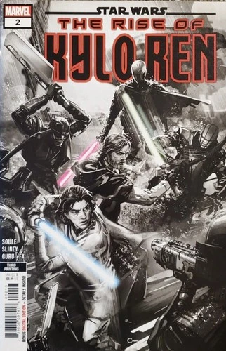 Star Wars Rise of Kylo Ren #2 Third Printing variant Clayton Crain NM