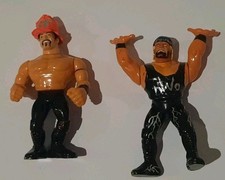 WWE Hasbro WWF WCW nWo Custom Build Buff Bagwell Hollywood Hogan 