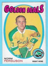 1971-72 OPC 179 Norm Ferguson California Golden Seals! MINT! *SET BREAK*