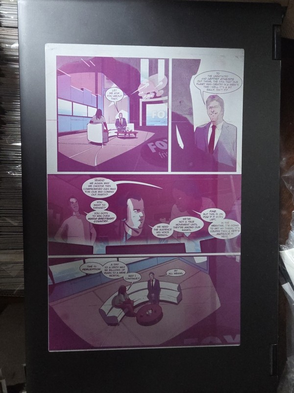 Crucified: Exorcisms #1 Magenta Print Plate Print Date 3/1/2023