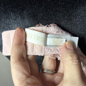 La Perla Sheer Embroidered Lace Underwire Bra &ndash; Blush Pink - 34C