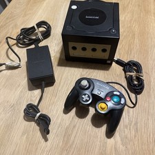 Nintendo GameCube Console in Black With Controller and power supply