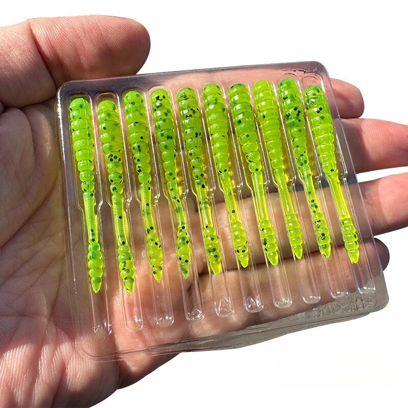 50 Stück Wobbler Soft Angelköder Wurmköder 48 mm / 0,5 g Angelgerät... - Bild 3 von 4