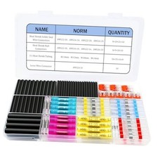 200Pcs Wire Connectors Kit with Heat Shrink Solder Seal Wire Connectors, Heat