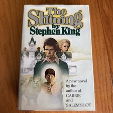 Hardcover  "The Shining" by Stephen King  Printed 1977 Doubleday  BCE