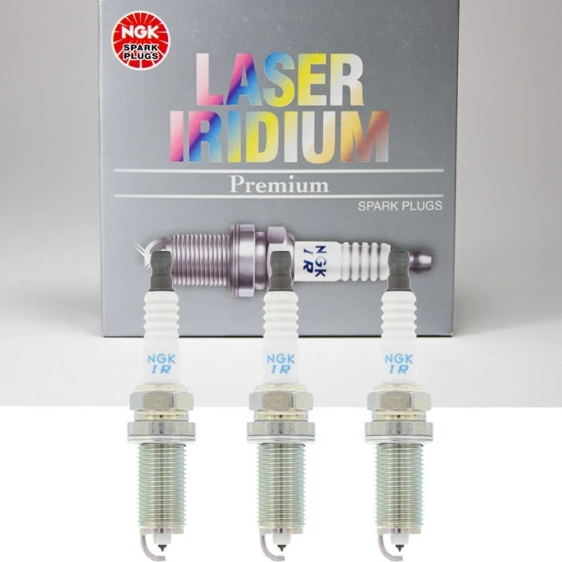 Genuine NGK Laser Iridium Spark Plug 3PCS Set for 2014-2024 Mitsubishi Mirage L3