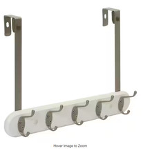 Zenna Home SnugFit 5-Hook Over-the-Door & Wal...