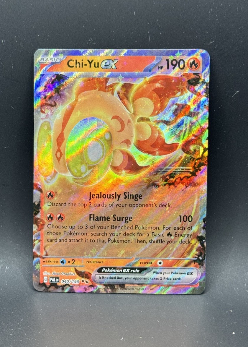 Chi-Yu ex 40/193 - Scarlet & Violet Paldea Evolved - NM - Pokemon TCG