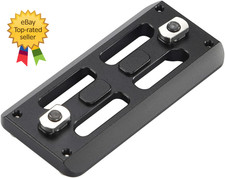 Arca Dovetail Rail M LOK System Quick Release Tripod Mount Adapter Compatible