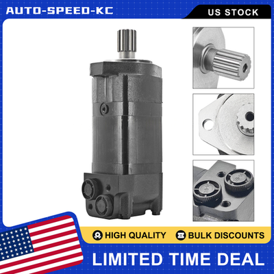 #ad Hydraulic Motor 305943 for Broce 350 SERIES CR350 Broom Sweeper 14 Tooth Splined $278.09