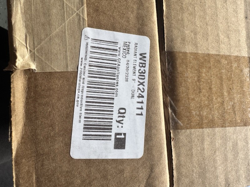 GE WB30X24111 3100W Radiant Heating Element