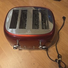 4 Slice Stainless Steel Toaster Extra Wide Sl...
