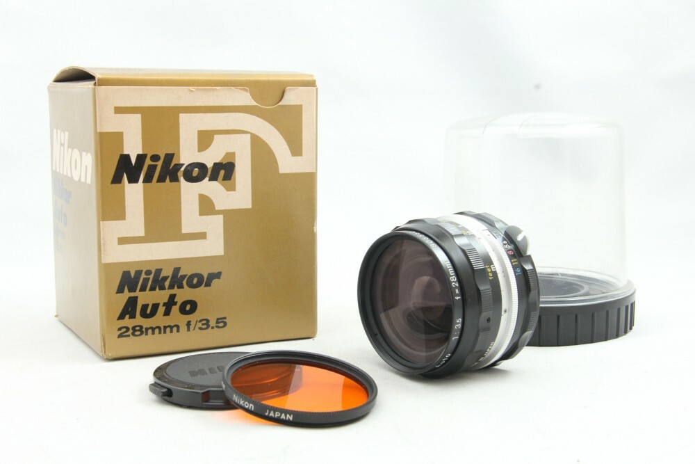 美品★ニコン 非Ai NIKKOR-H Auto 28mm 3.5 #20429 美品☆ニコン 非Ai NIKKOR-H Auto 28mm 3.5 #20429 NIKKOR-H 28mm 3.5