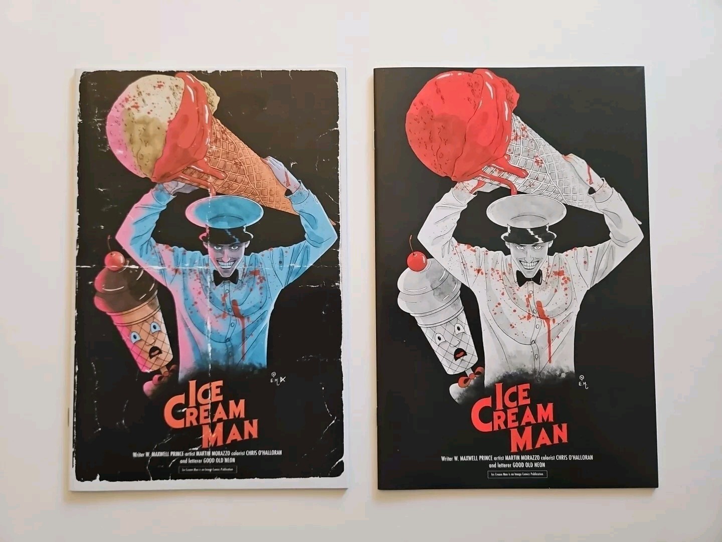 Ice Cream Man #25 Evil Dead Homage Variant Set(2) Megan Hutchison-Cates