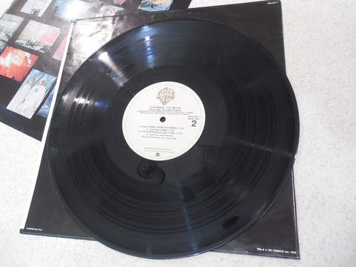 Superman the Movie-Original Soundtrack LP Vinyl Record Warner Bros 1978 Tested - Imagen 9 de 20