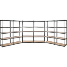 NNEDSZ 6X1.5M Garage Shelving Warehouse Rack Pallet Racking Storage Shelves