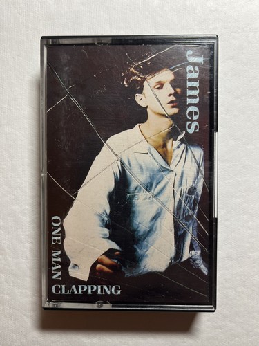 James – One Man Clapping Cassette Tape (1989), Black Paper Labels, RARE