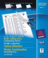 Avery Self-adhesive Laminating Sheets, 9 X 12, Pack Of 10 (73603) Avery Self-adhesive Laminating Sheets, 9 X 12, Pack Of 10 (73603)