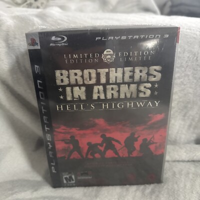 Brothers in Arms: Hell's Highway Limited Edition + figure (PS3) collector New