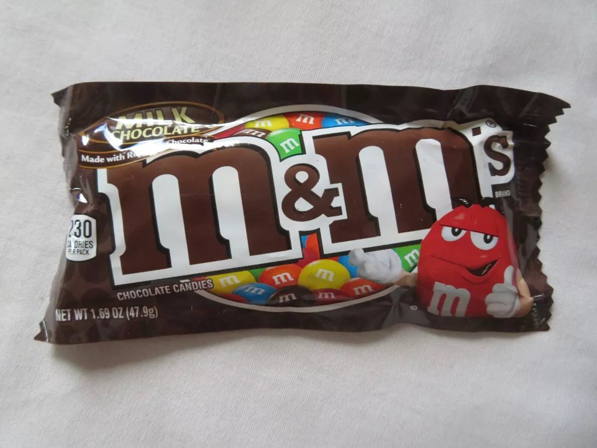 M&M'S Plain Milk Chocolate 1.69 oz Bag