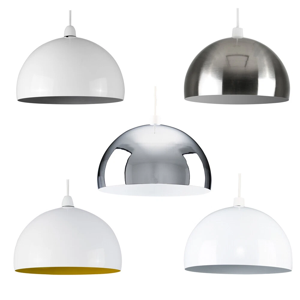 Metal dome light shade deals