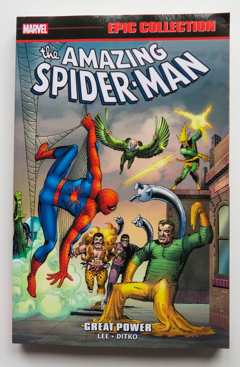 Amazing Spider-Man Great Power Marvel Epic Collection Graphic