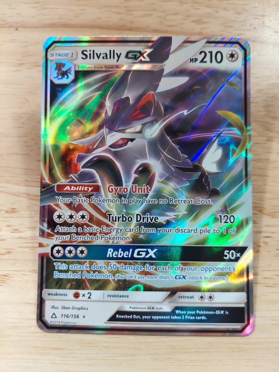 Silvally GX 116/156 Ultra Prism NM Ultra Rare Pokemon Card | eBay