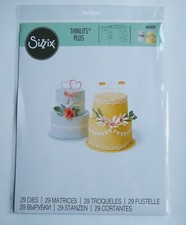 Sizzix Thinlits Plus Die Set Cake Pop Up 664356   29 Dies Discontinued Rare
