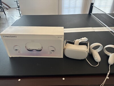 Meta Oculus Quest 2 128GB Virtual Reality Headset - White (OCQ128B)