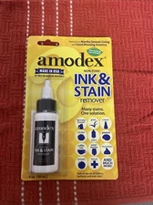 Amodex Non-Toxic Ink and Stain Remover 1 Ounce
