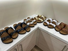 Christmas Gift MILOCACA Women's Lane Cork Footbed Sandal With Comfort New