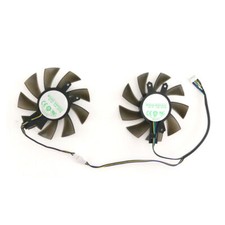 1Pair Replacement Cooling Fan Cooler Fans for ASL RTX2060 2070 6GB Graphics Card