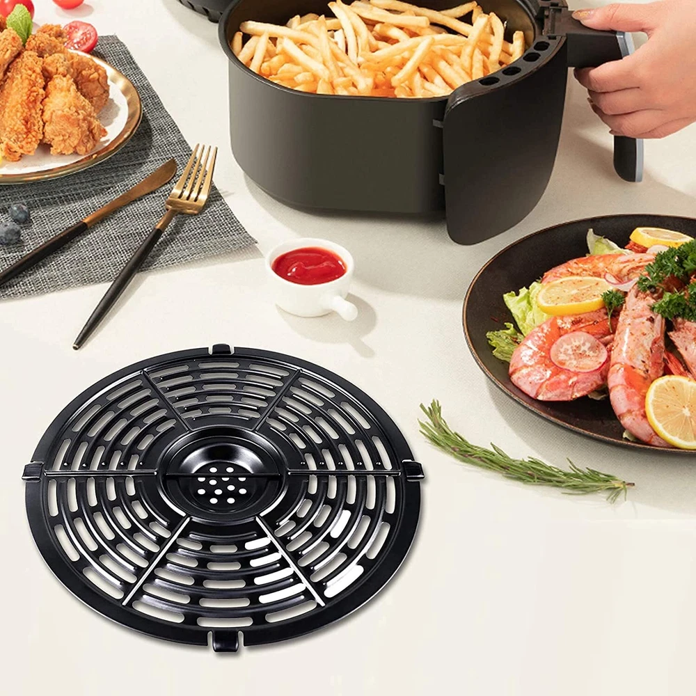Essential Air Fryer Accessories for Chefman Turbofry 3.6 Qt 8.1-Inch Round Nonstick Model