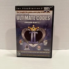 Kingdom Hearts 2 Playstation PS2 Action Replay Ultimate Codes Kingdom Hearts 2