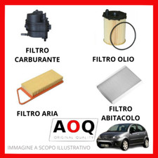AOQ-KIT TAGLIANDO 4 FILTRI CITROEN C3 1.4 HDi C2 Peugeot 1007 307  68 69 75 CV