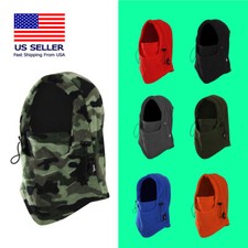 x Balaclava Full Face Ski Mask Motorcycle Winter Head Wrap Unisex Fleece Trapper