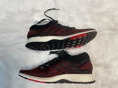 Adidas PureBoost RBL Black Red Men display picture 1