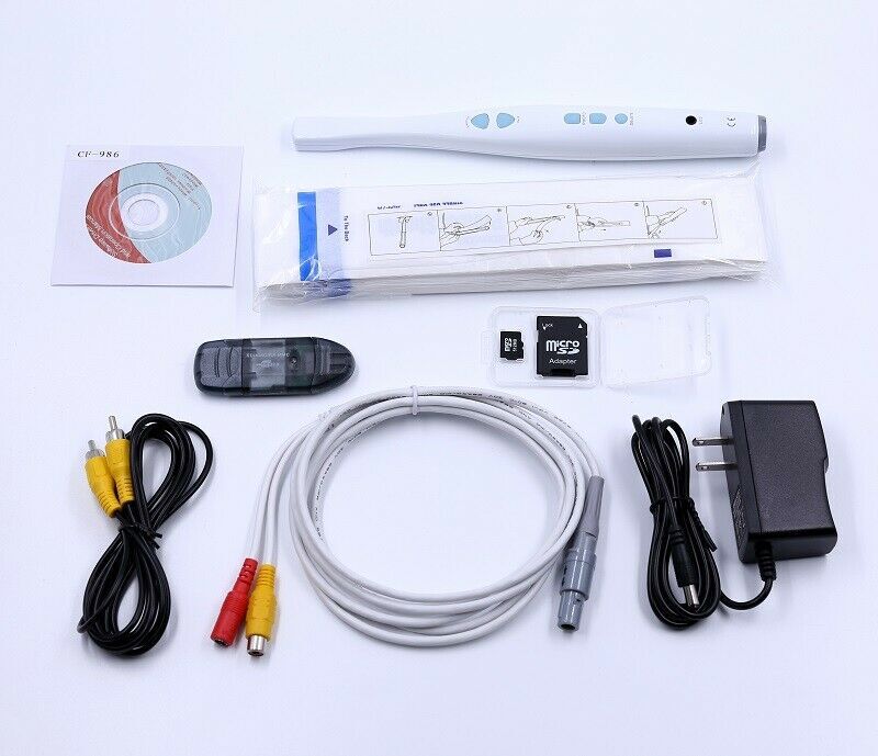 图片 21 - 牙科口 LED 摄像观察 1/4" CMOS 视频和 usb&amp;1db SD 卡 cf-986