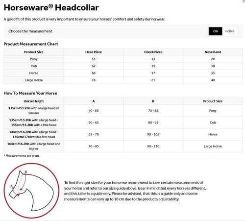 Horseware Signature Competition Headcollar Padded Adjustable Luxury Head Collar - Picture 2 of 7