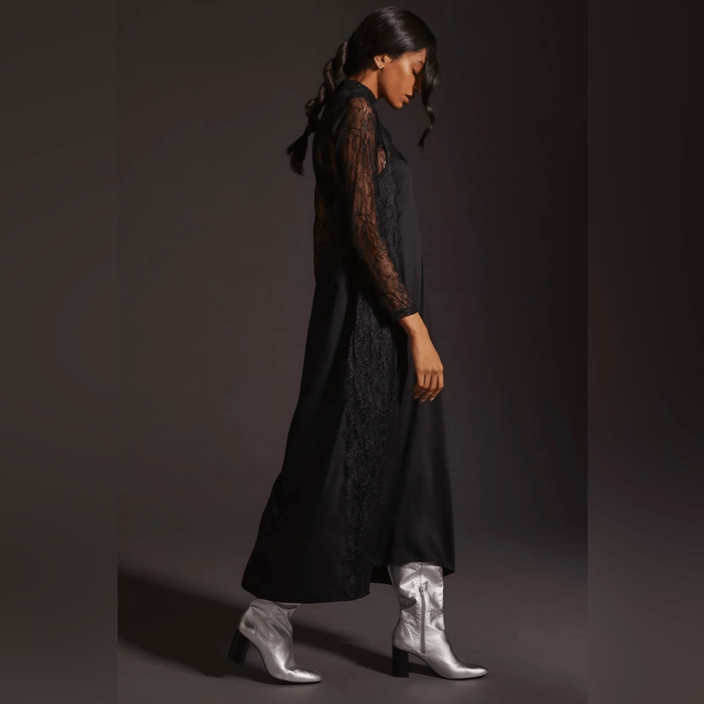 Anthropologie Let Me Be Sheer Lace Dress Set Size XXS | eBay Anthropologie Let Me Be Sheer Lace Dress Set Size XXS | eBay