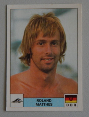 Montreal 76 - 1976 - Olympia - Panini - Nr. 252 Roland Matthes - DDR