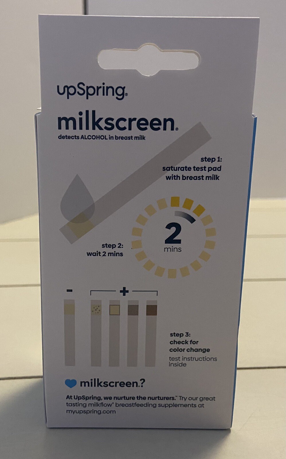UpSpring Milkscreen Breastfeeding Detects Alcohol in Breast Milk 20